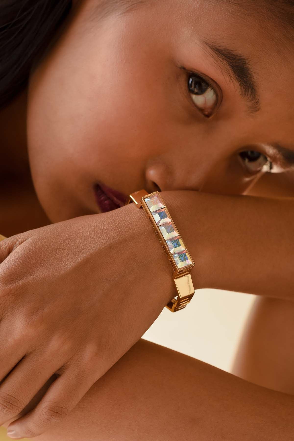 Buy Kada Style Swarovski Bracelet For Women Online at ScrollnShops